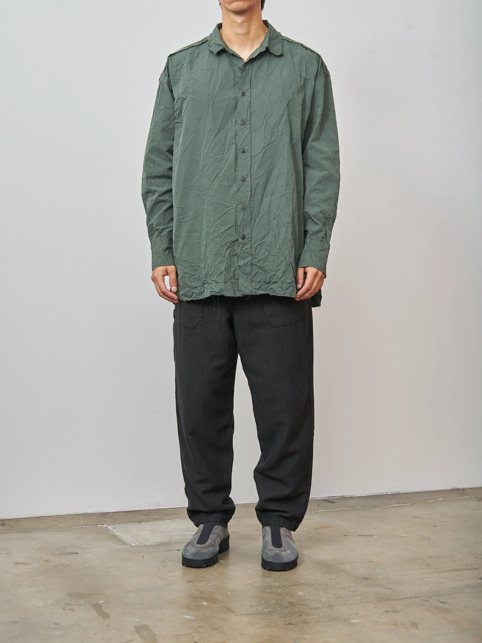 Hamnet Shirt - Dark Khaki sold by Namu Shop product image thumbnail 2