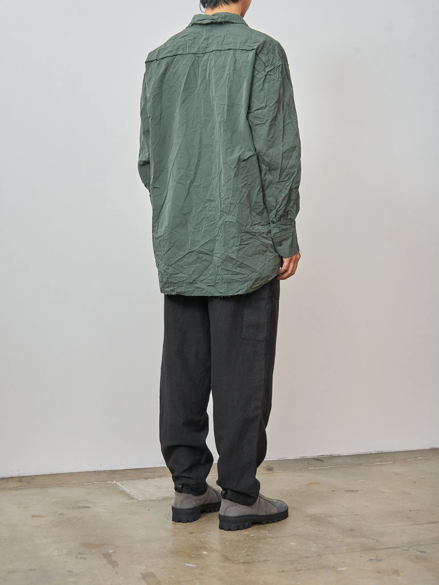 Hamnet Shirt - Dark Khaki sold by Namu Shop product image thumbnail 4