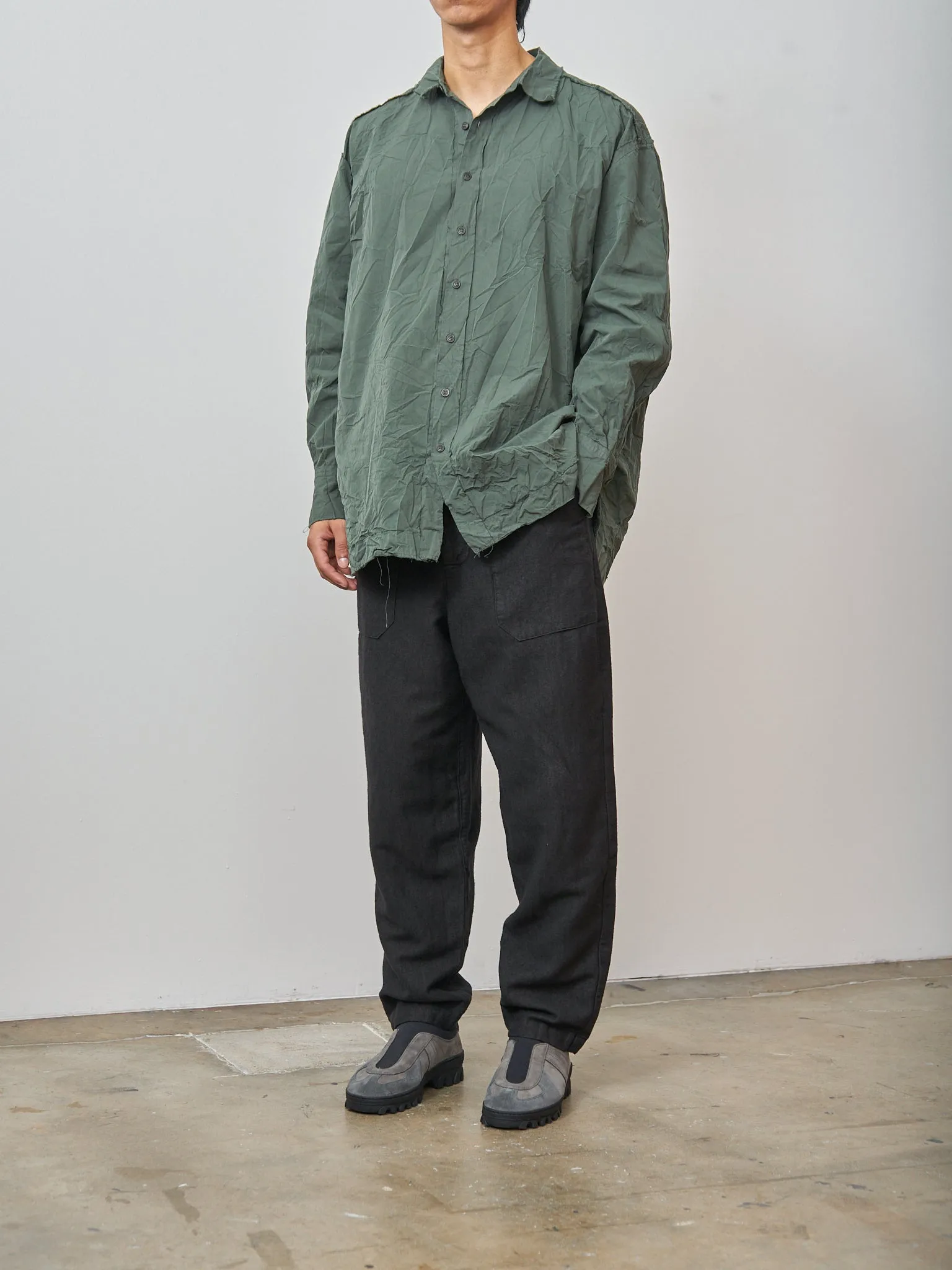 Hamnet Shirt - Dark Khaki sold by Namu Shop product image thumbnail 3