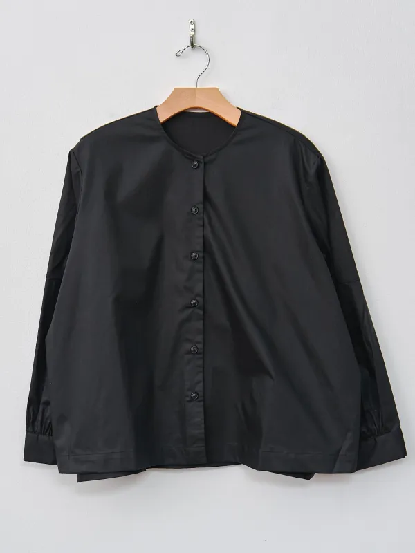 Biggy Col Bias Shirt - Black sold by Namu Shop