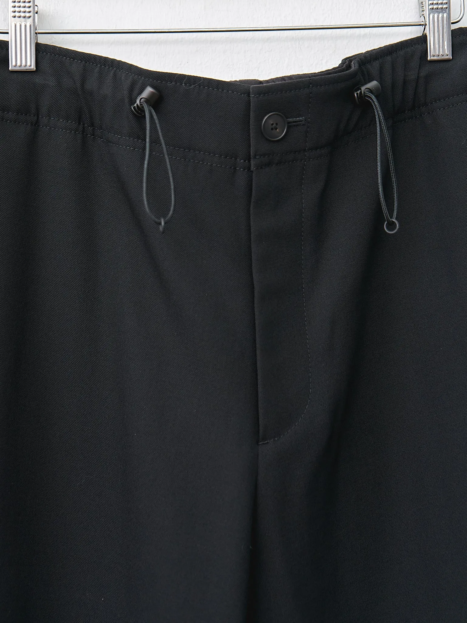 Back Satin Wool Utility Pants - Black sold by Namu Shop product image thumbnail 5