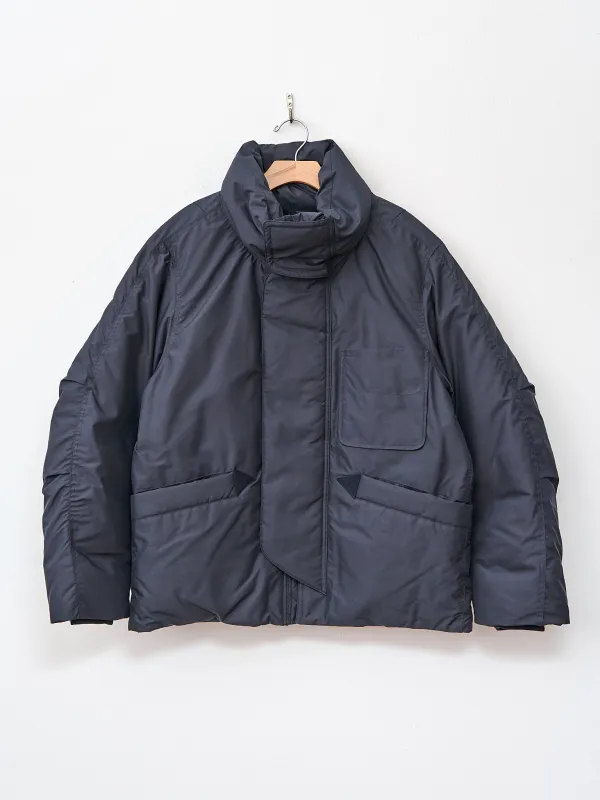 Goosedown Flight Jacket - Navy sold by Namu Shop