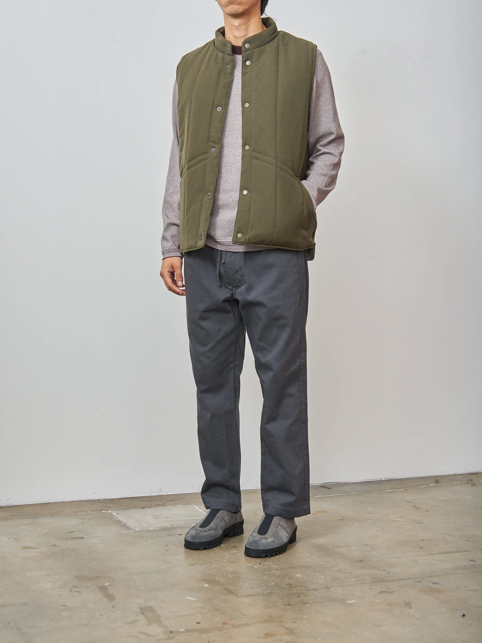 Ski Vest - Olive Green sold by Namu Shop product image thumbnail 3