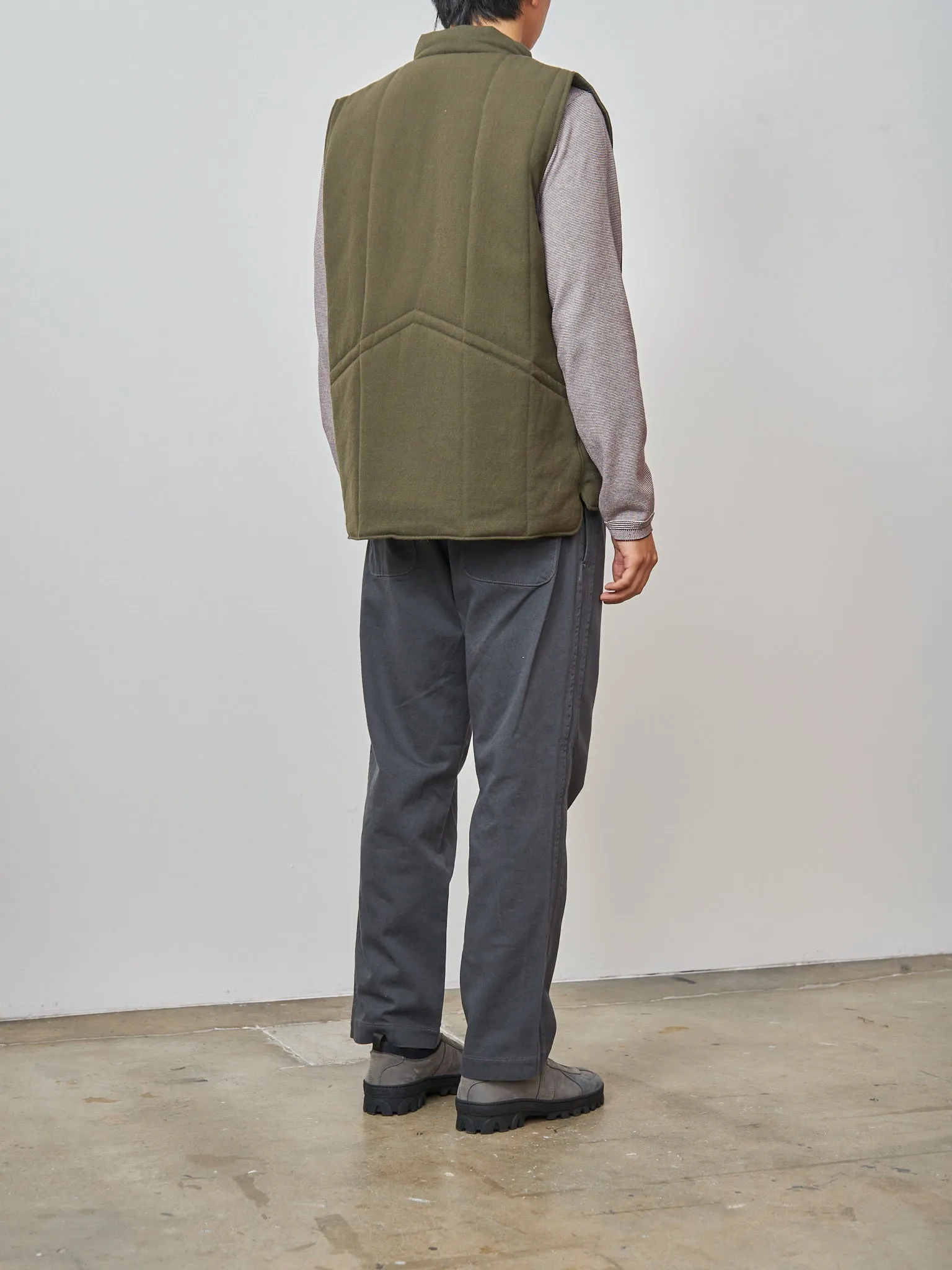 Ski Vest - Olive Green sold by Namu Shop product image thumbnail 4
