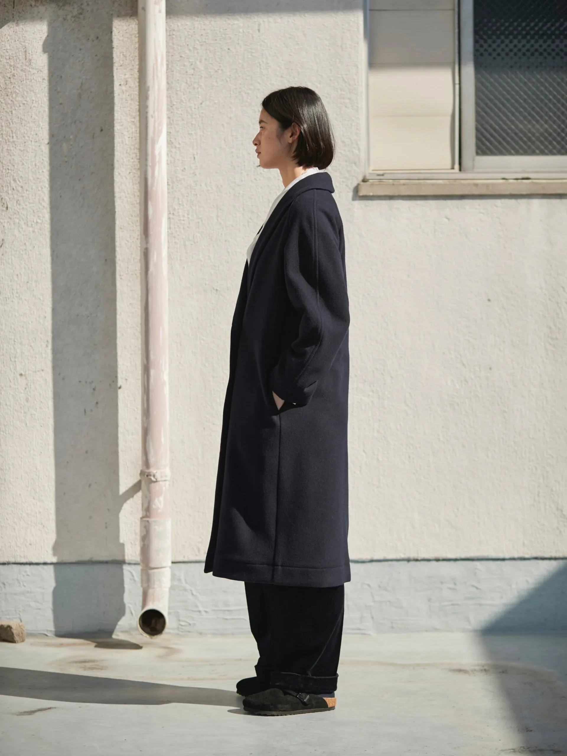 My Robe Coat - Navy sold by Namu Shop product image thumbnail 3