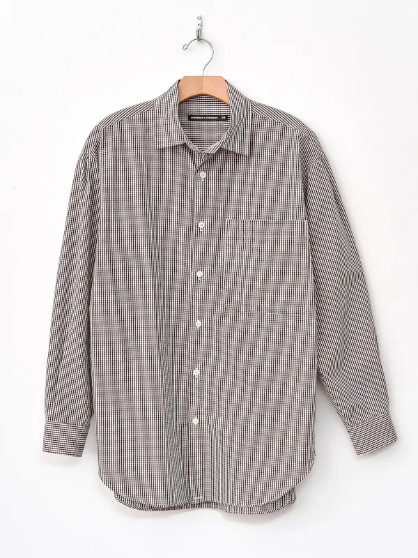 Dance Shirt - Brown Check sold by Namu Shop