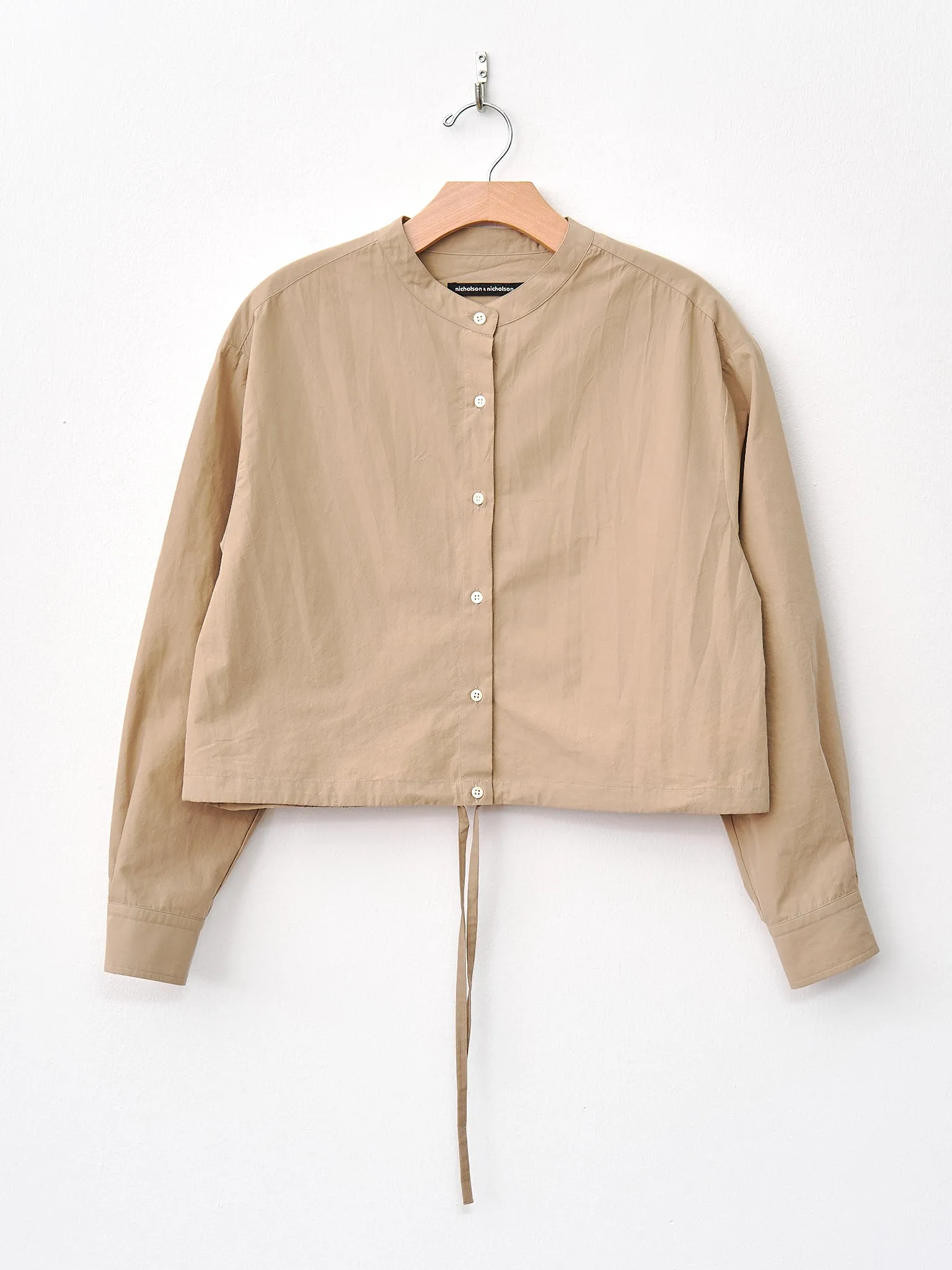 Lucy Shirt - Beige sold by Namu Shop
