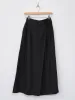 Broekrok - Black Poplin sold by Namu Shop