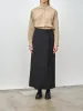 Broekrok - Black Poplin sold by Namu Shop