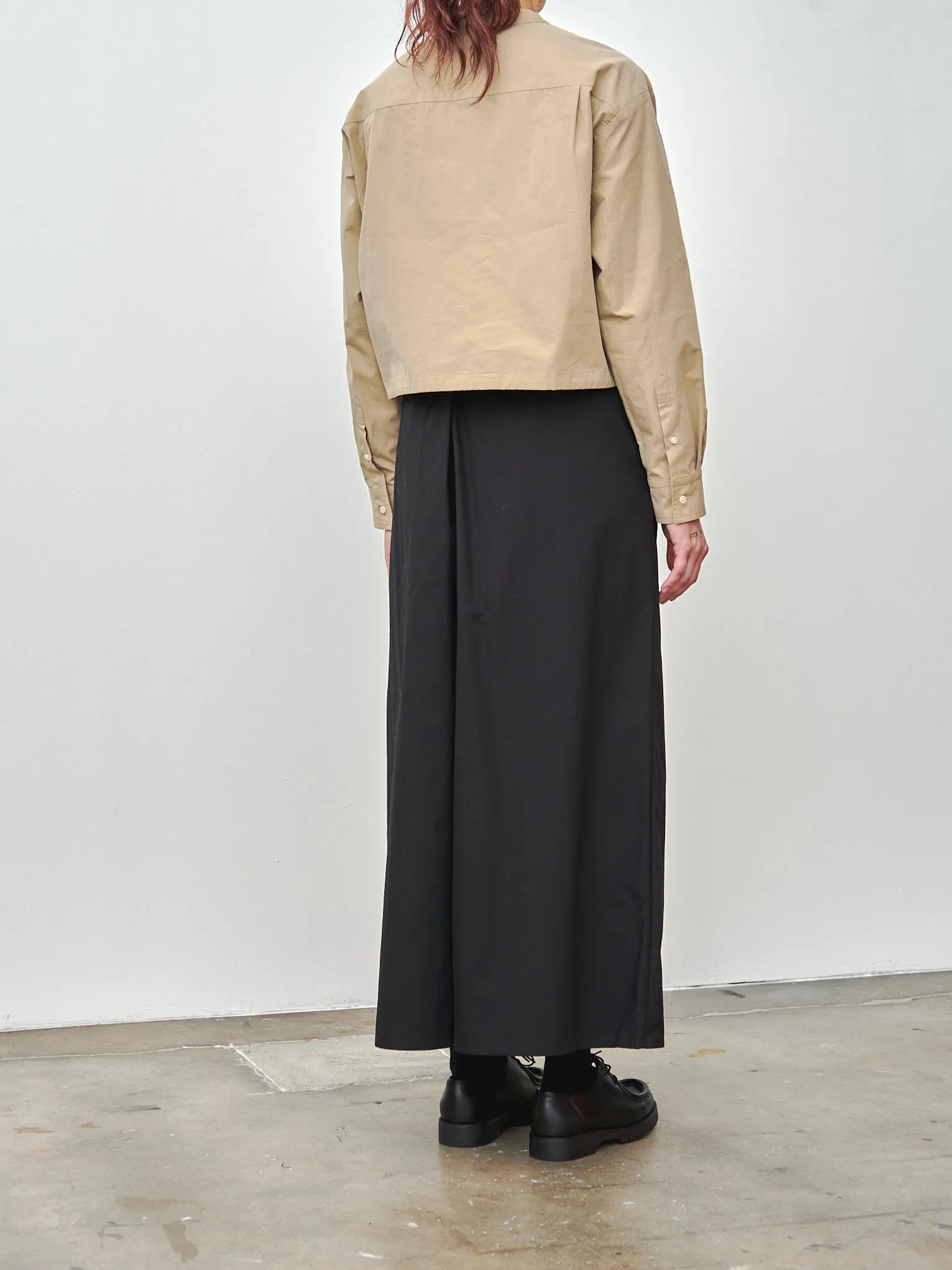 Broekrok - Black Poplin sold by Namu Shop product image thumbnail 4