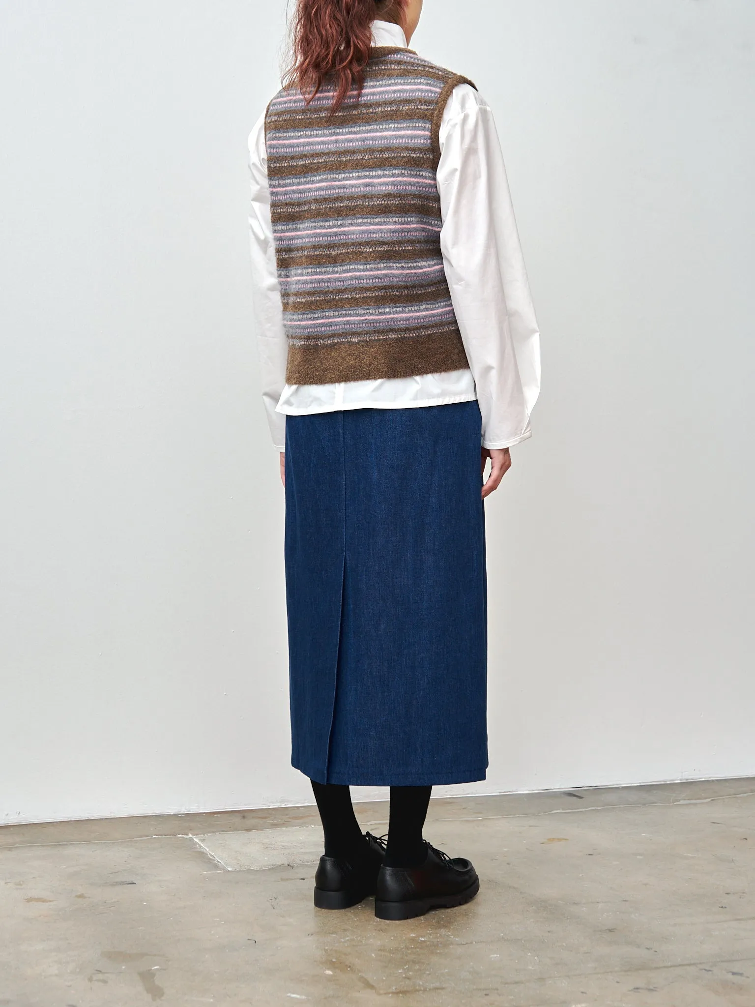 Simple Skirt - Blue Denim sold by Namu Shop product image thumbnail 4