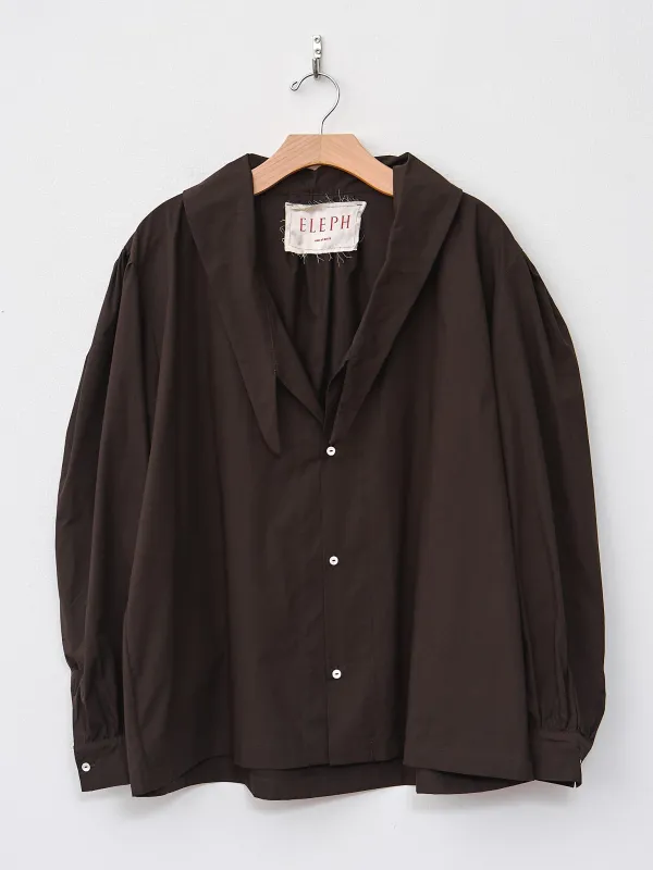 Days Shirt - Brown Poplin sold by Namu Shop