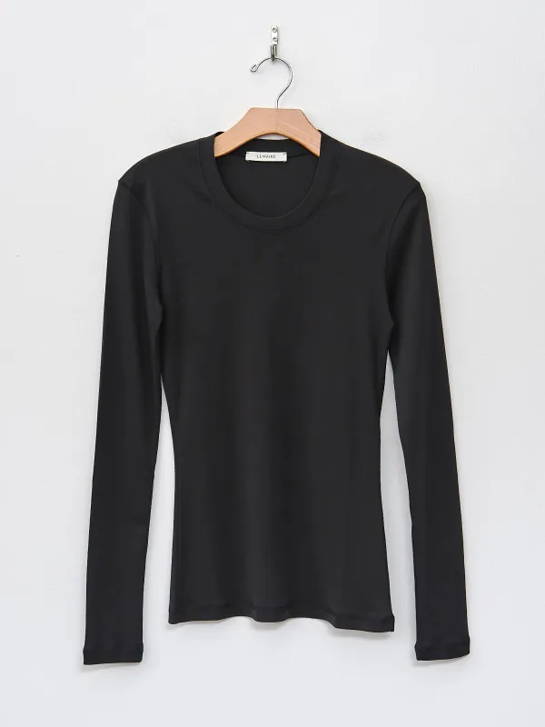 Rib Long Sleeve T-Shirt - Squid Ink sold by Namu Shop