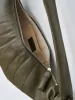 Medium Croissant Bag - Dark Moss (grained leather) sold by Namu Shop