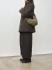 Medium Croissant Bag - Dark Moss (grained leather) sold by Namu Shop