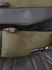 Document Holder / Laptop Case - Dark Moss (grained leather) sold by Namu Shop