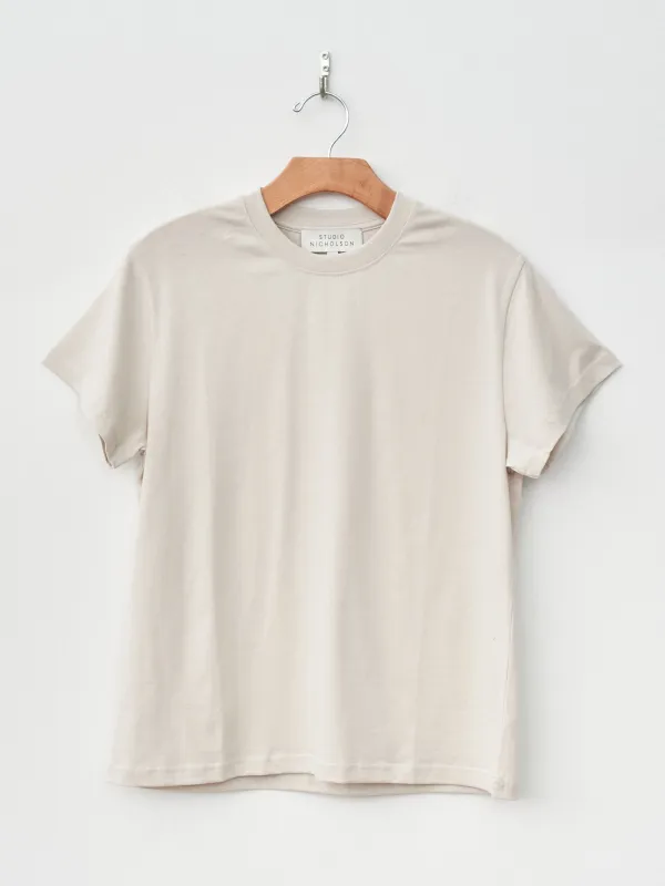 Marine Tee - Dove made by Studio Nicholson