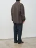 Wool Shirting Jacket - Brown sold by Namu Shop