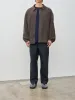 Wool Shirting Jacket - Brown sold by Namu Shop
