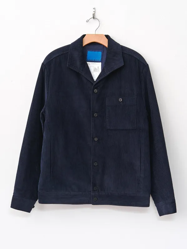 Corduroy Classic Jacket - Navy sold by Namu Shop