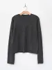 Malou Knit - Charcoal Melange sold by Namu Shop