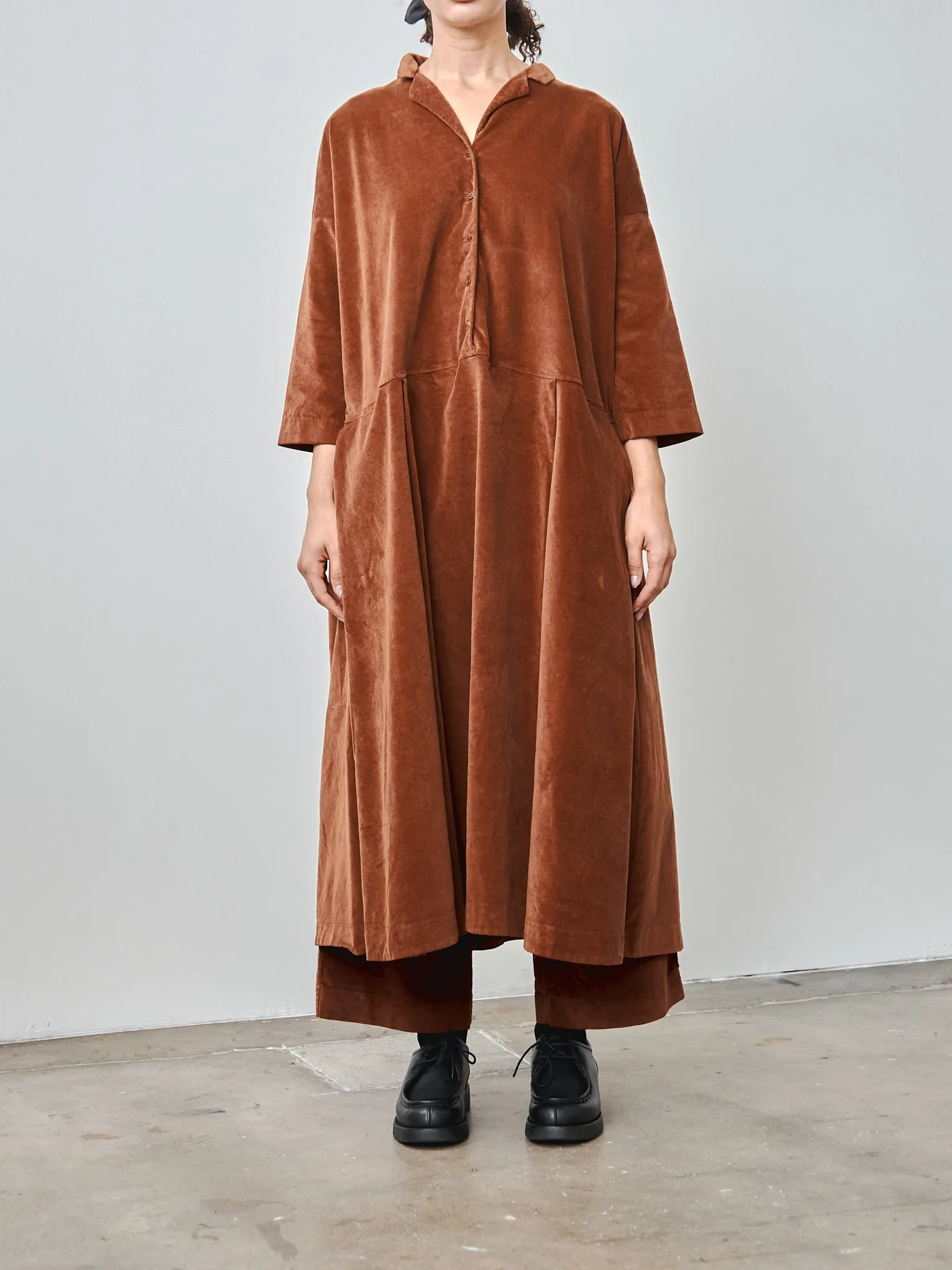 Velvet W&S Trousers - Rust sold by Namu Shop product image thumbnail 3