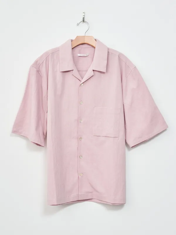 Aloha Shirt - Rose Cotton Linen sold by Namu Shop