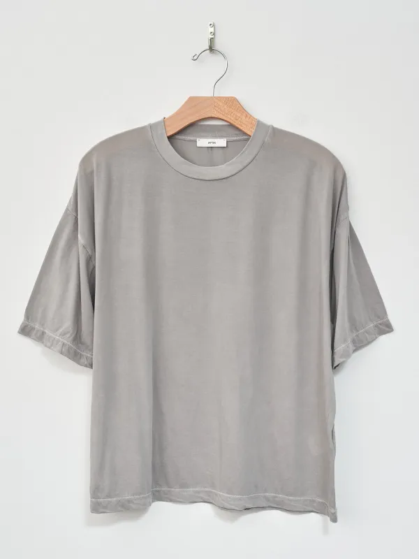 Garment Dyed Organic Boys Fit T-Shirt - Gray sold by Namu Shop