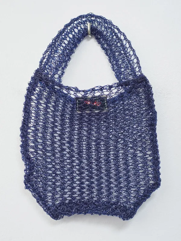 Mesh Handbag - Navy sold by Namu Shop