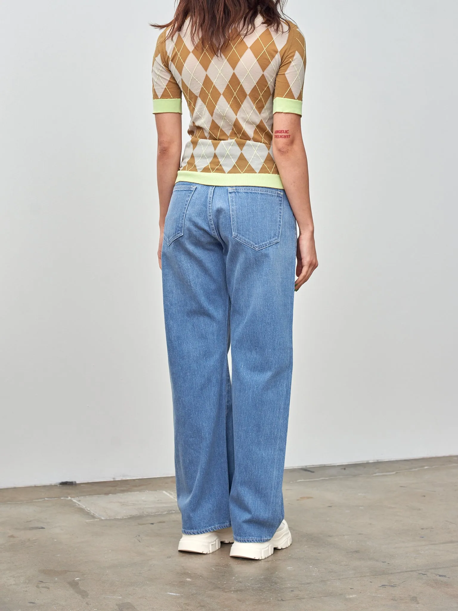 Jes T-Shirt - Lime sold by Namu Shop product image thumbnail 4