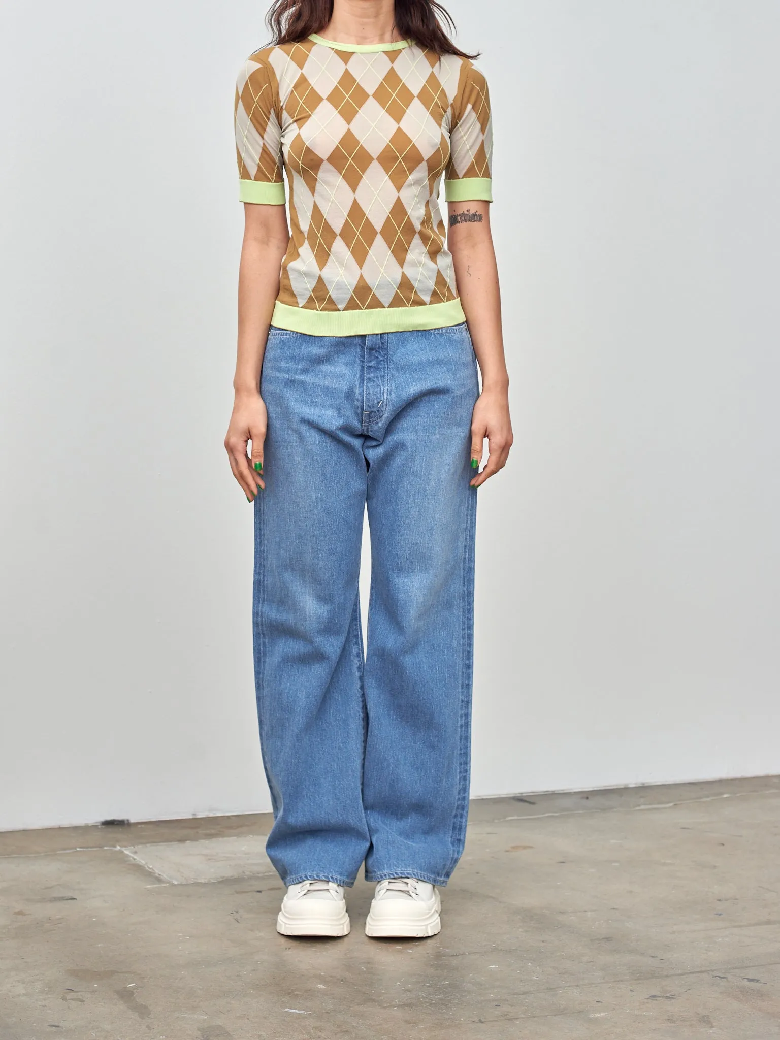 Jes T-Shirt - Lime sold by Namu Shop product image thumbnail 2