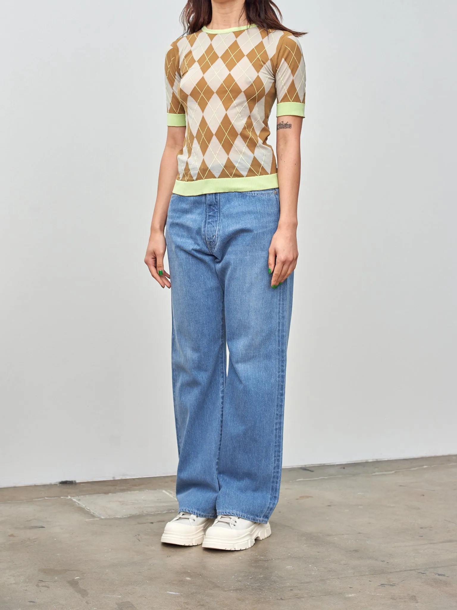 Jes T-Shirt - Lime sold by Namu Shop product image thumbnail 3