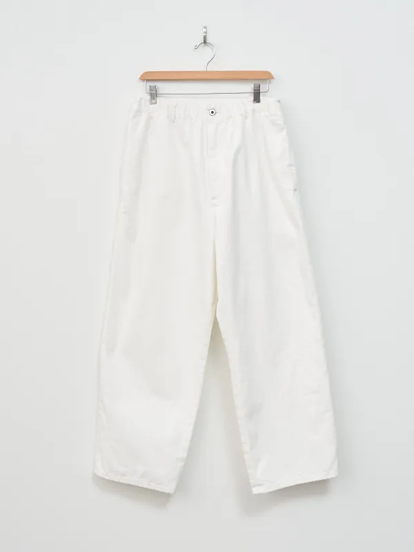 Denim Trousers - White (One Wash) sold by Namu Shop