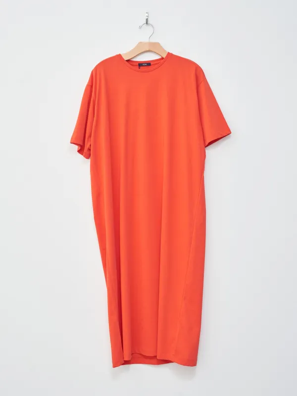 Organic Cotton Tee Dress - Vermillion sold by Namu Shop
