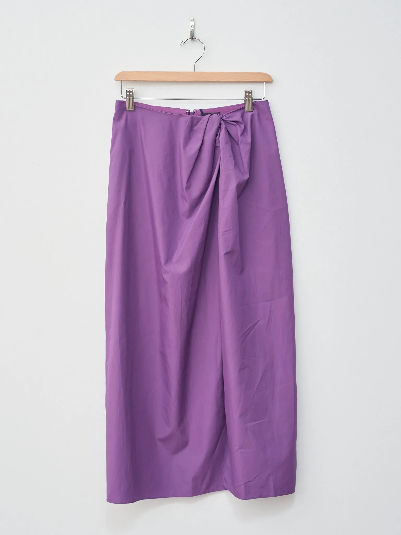 Finx Cotton Weather Twist Skirt - Purple sold by Namu Shop