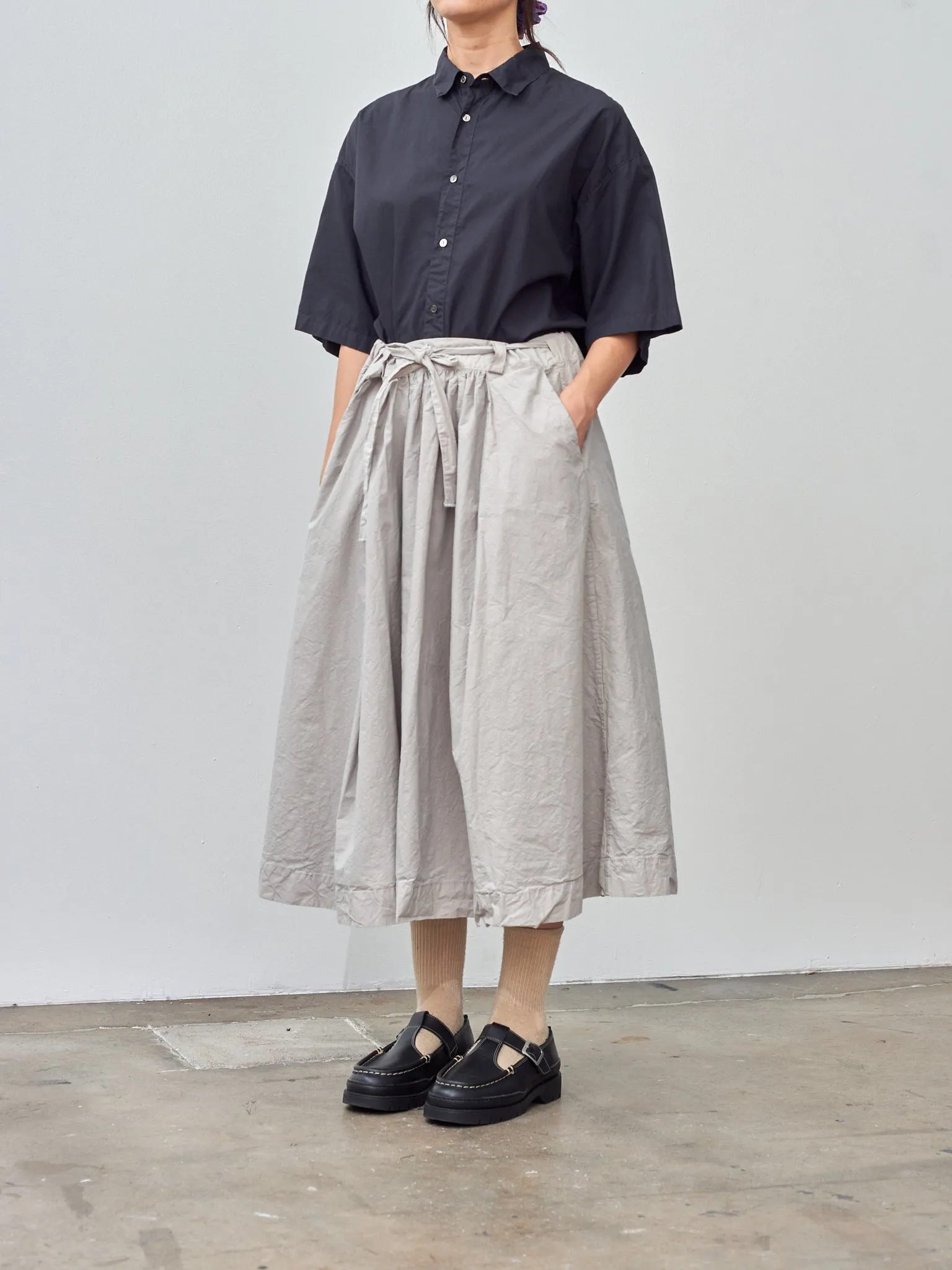 Daily Skirt - Smoke Gray sold by Namu Shop product image thumbnail 3