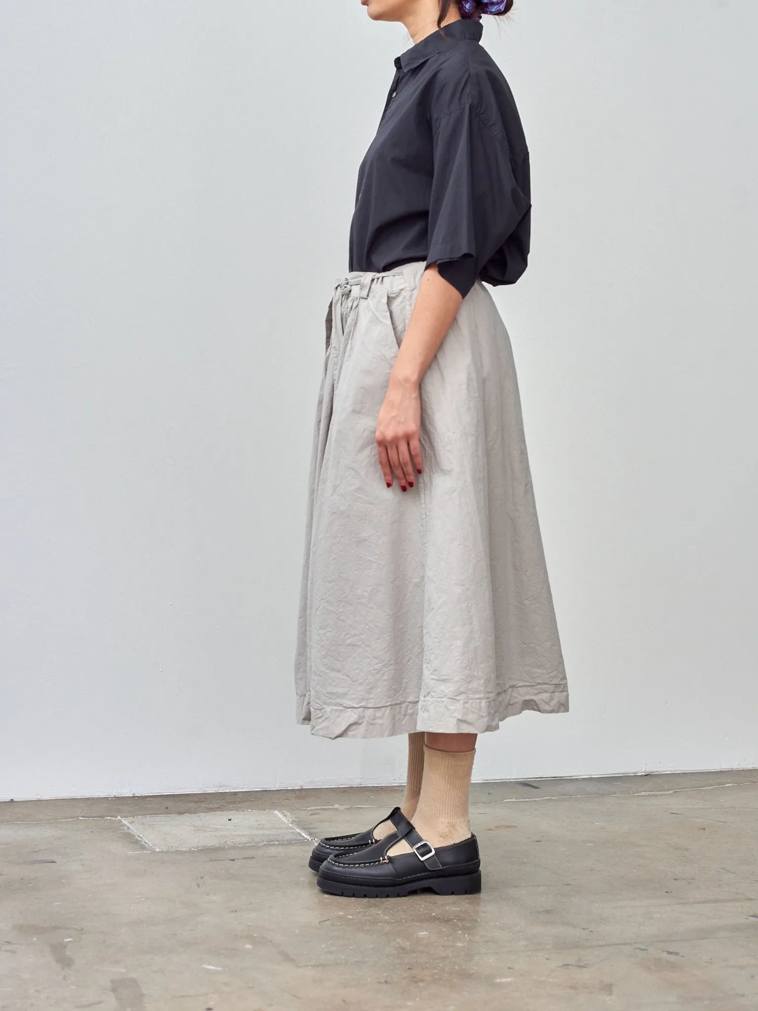 Daily Skirt - Smoke Gray sold by Namu Shop product image thumbnail 4