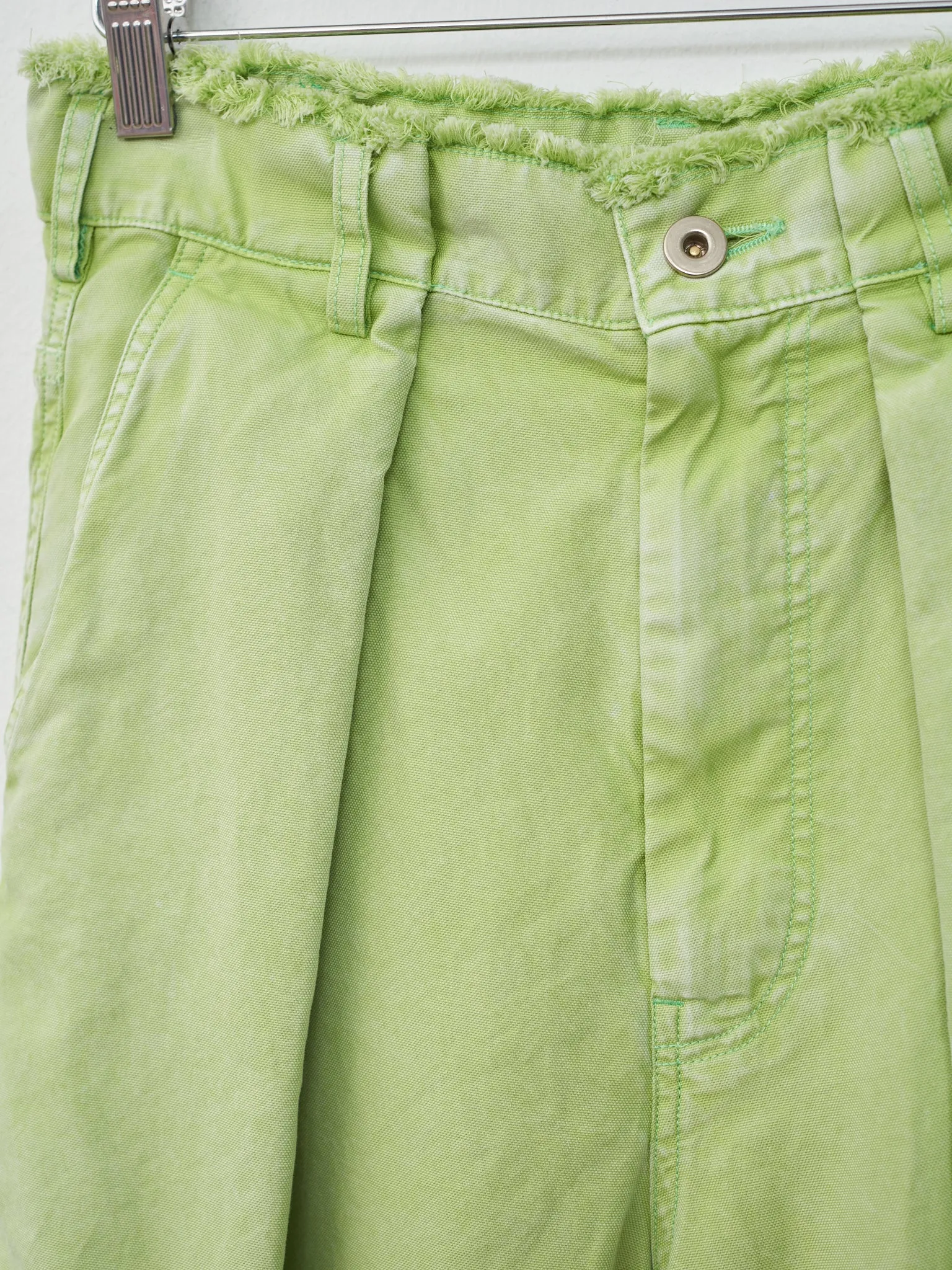 Egyptian Cotton Wide Leg Pants - Washed Green sold by Namu Shop product image thumbnail 5