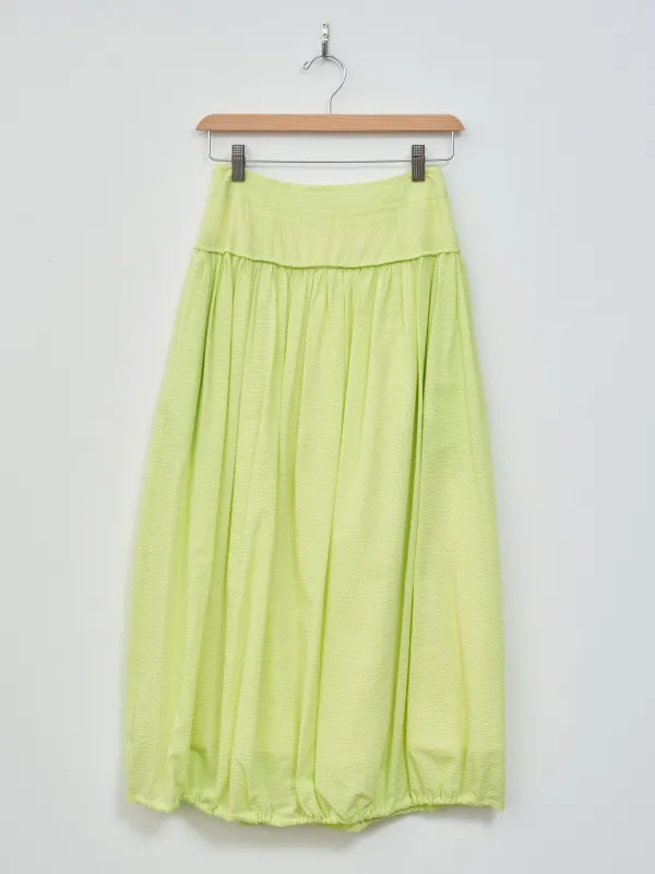 Balloon Skirt - Acid Lime sold by Namu Shop