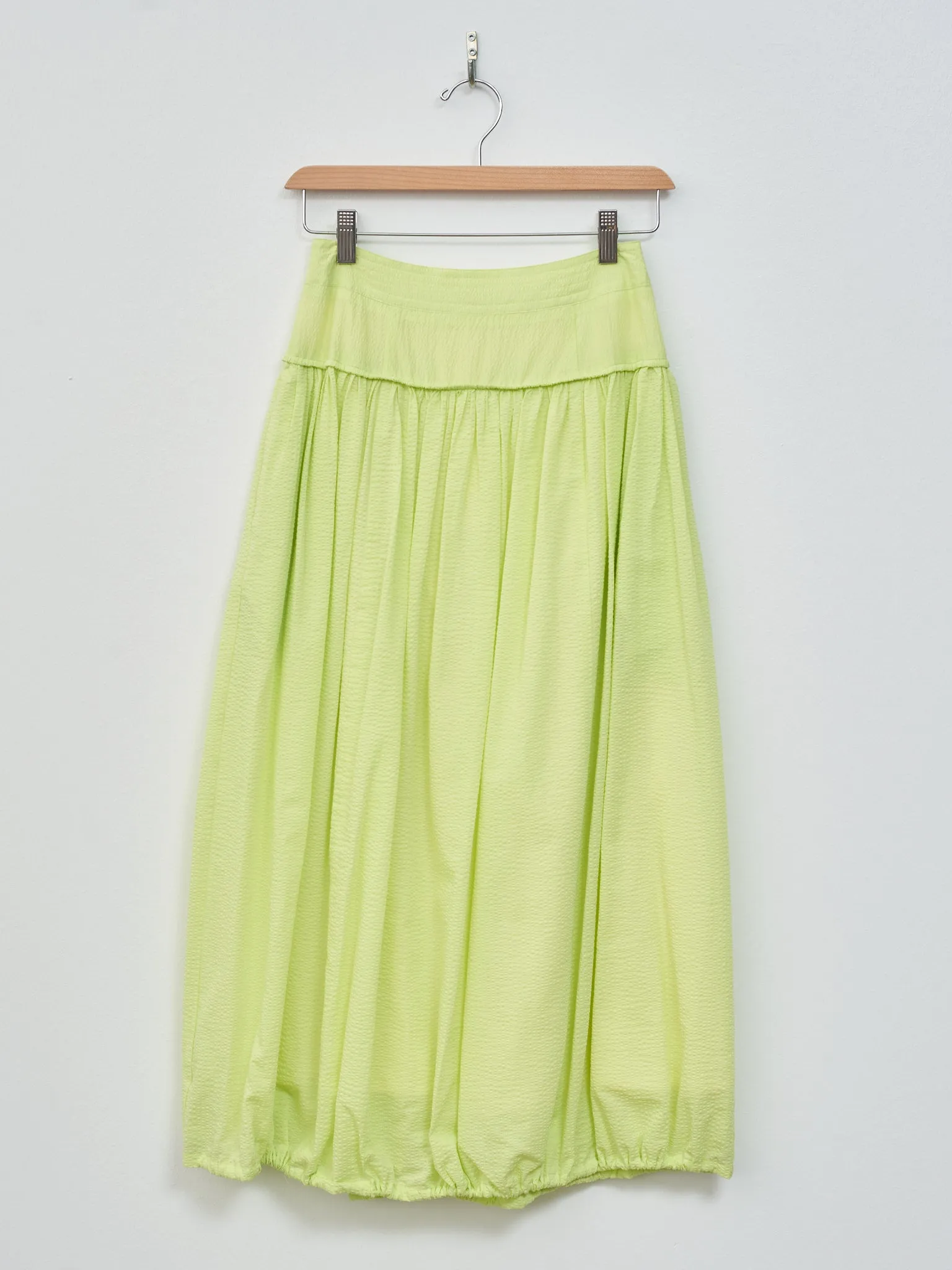 Balloon Skirt - Acid Lime sold by Namu Shop