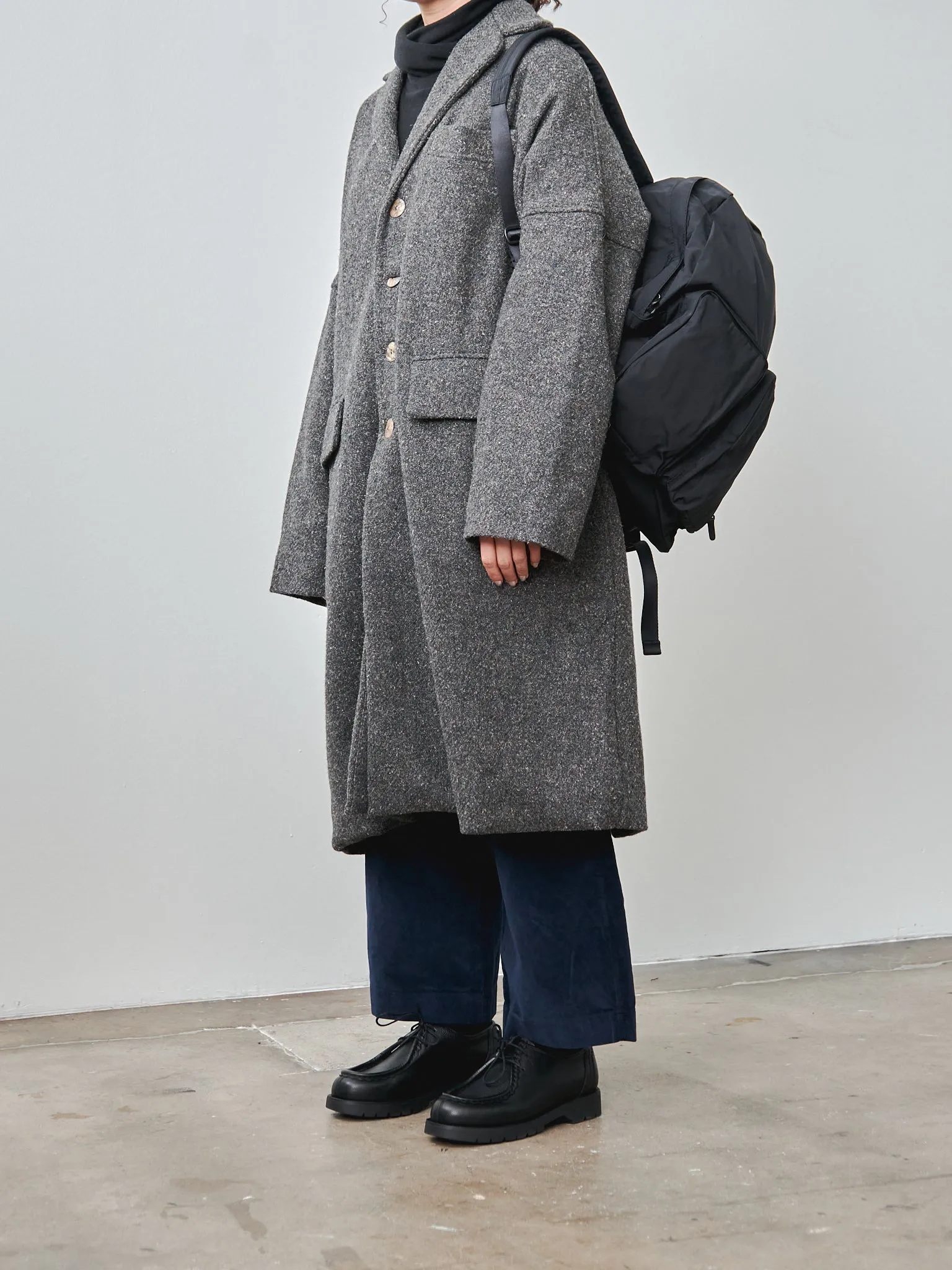 Gabardine Backpack - Black sold by Namu Shop product image thumbnail 2