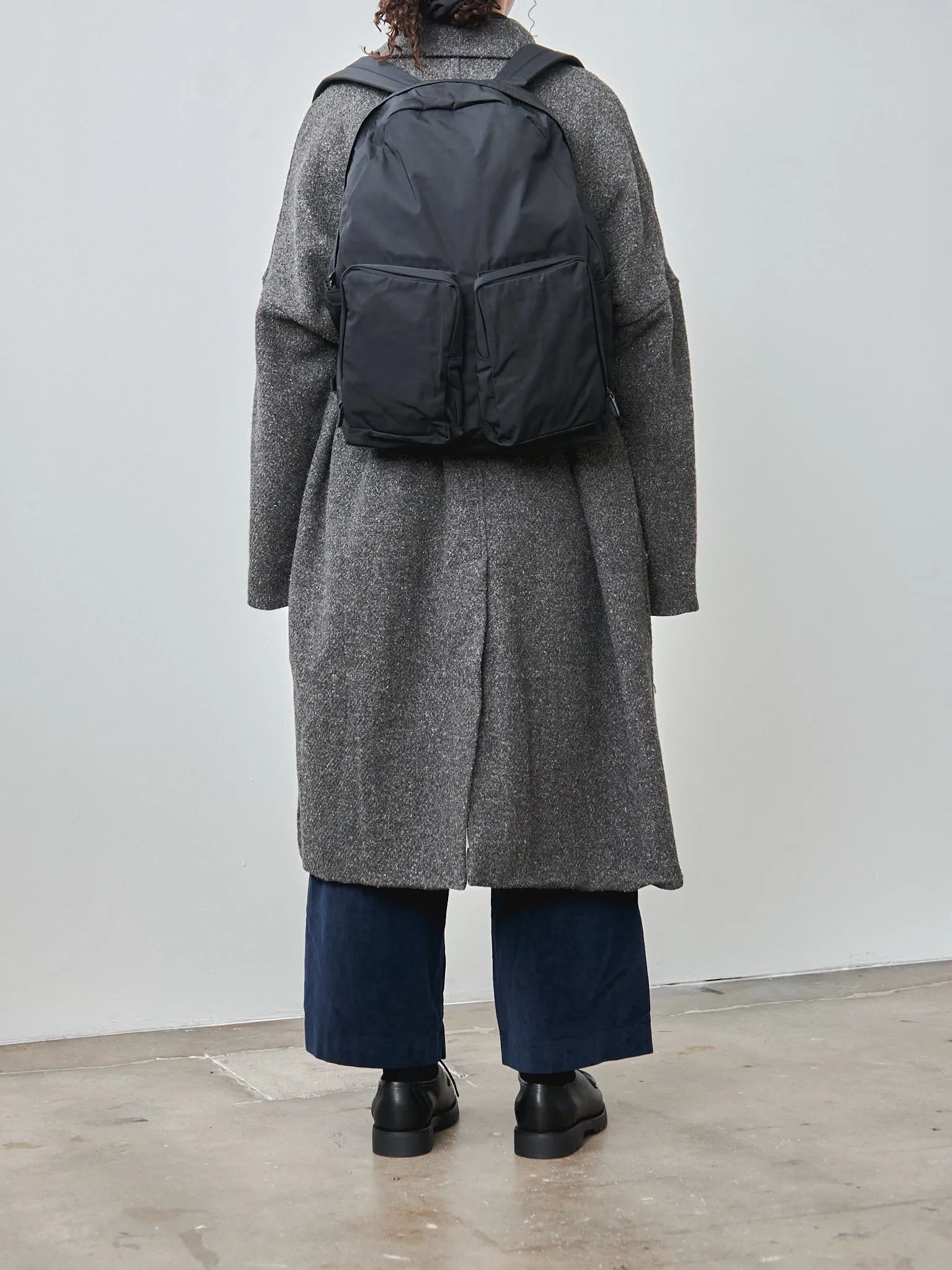 Gabardine Backpack - Black sold by Namu Shop product image thumbnail 3