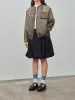 Organza Bomber Jacket - Vichy Check sold by Namu Shop