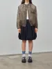 Organza Bomber Jacket - Vichy Check sold by Namu Shop