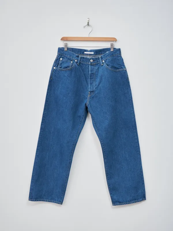 Wide Tapered Washi Denim - Used Blue sold by Namu Shop