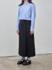 Cotton Typewriter Short Shirt - Stripe sold by Namu Shop