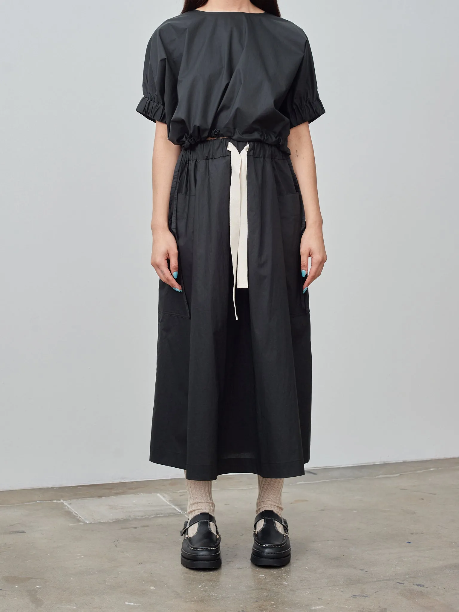 Kanon Poplin Skirt - Black sold by Namu Shop product image thumbnail 3