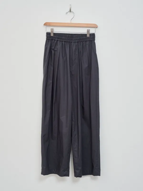 Hakama Poplin Trouser - Navy sold by Namu Shop