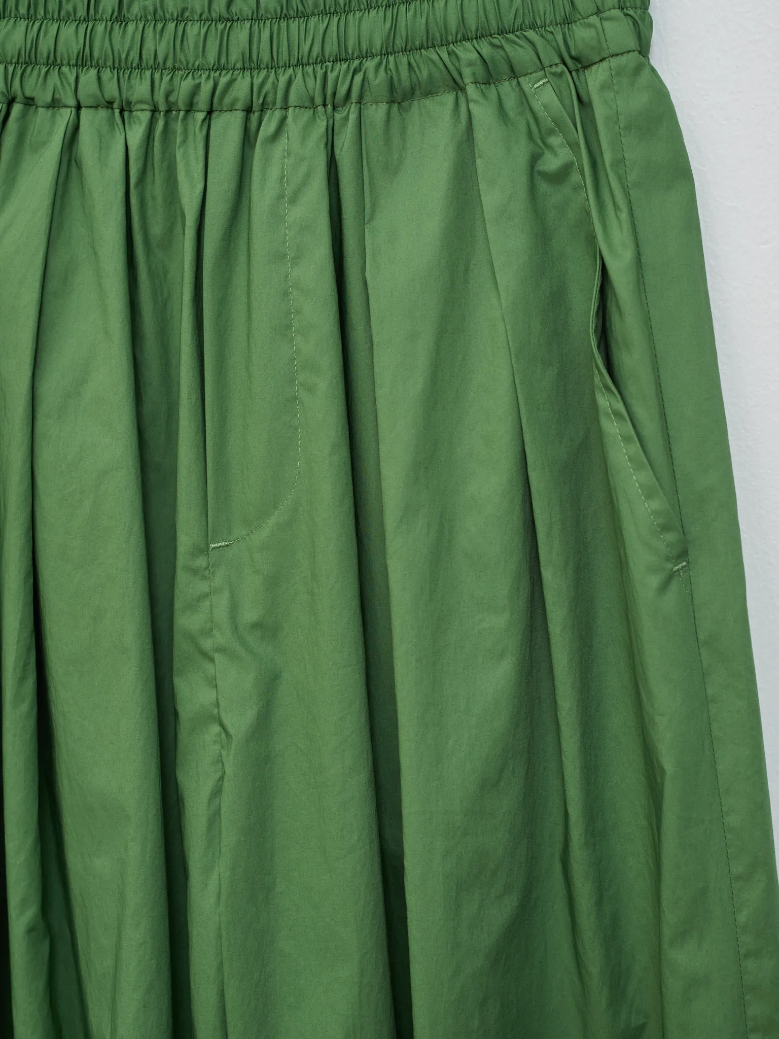 Hakama Poplin Trouser - Green sold by Namu Shop product image thumbnail 5