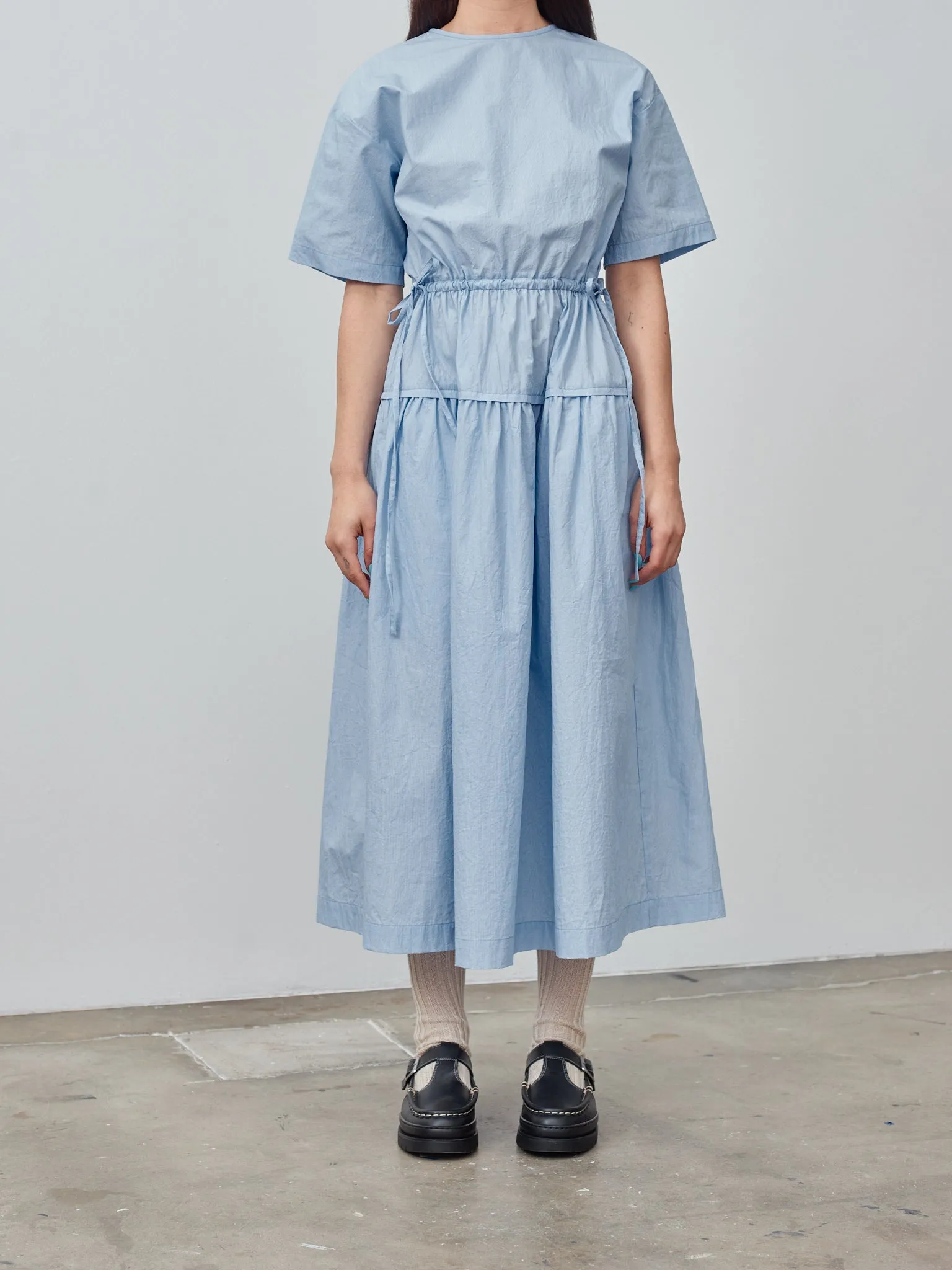 Apple Dress - Sax sold by Namu Shop product image thumbnail 4